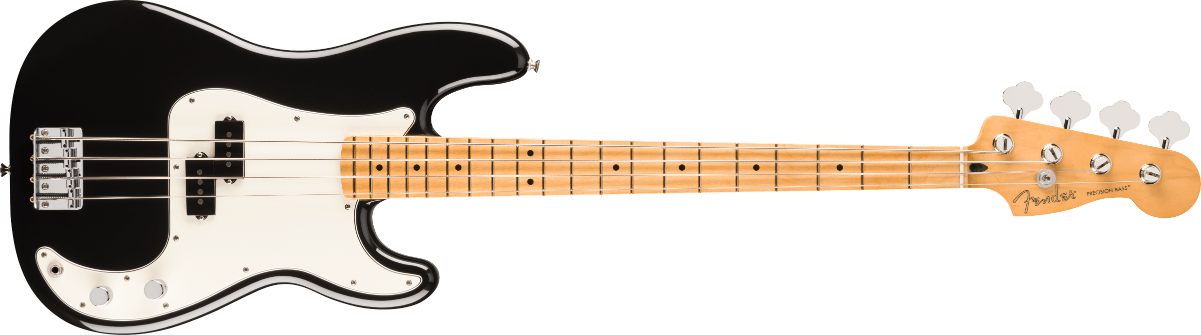 0140472506_fen_ins_frt_1_rr Fender Player II Precision Bass Black - Image 1