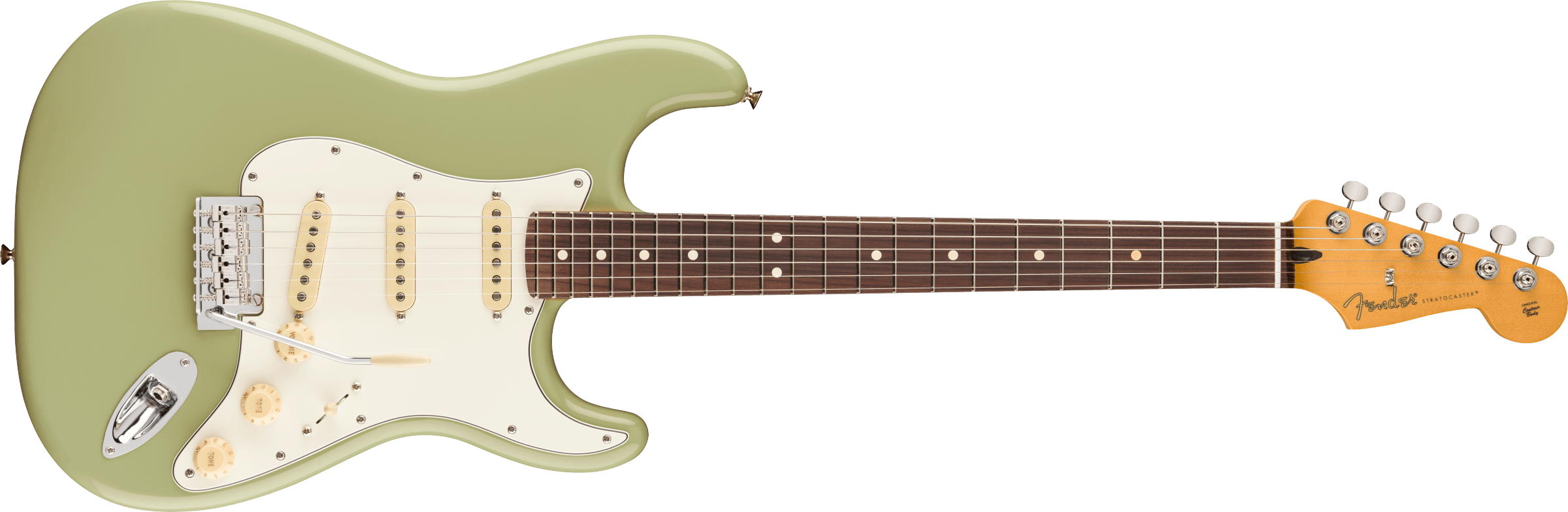 0140510565_fen_ins_frt_1_rr Fender Player II Stratocaster Birch Green - Image 1