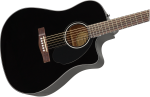 Fender CD-60SCE Dreadnought Black - Image 5