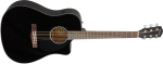 Fender CD-60SCE Dreadnought Black - Image 2