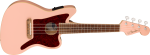 Fender Fullerton Jazzmaster Uke Shell Pink - Image 2