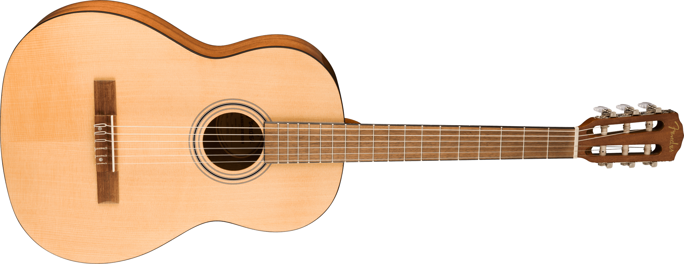 0973060121_fen_ins_fan_1_rr Fender CN-30 Classical Guitar Natural - Image 1