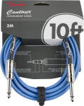 Fender Contour Instrument Cable Lake Placid Blue 10'