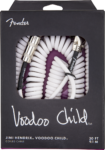 Fender Jimi Hendrix Voodoo Child Cable Straight/Angle 30' White