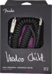 Fender Jimi Hendrix Voodoo Child Cable Straight/Angle 30' Black