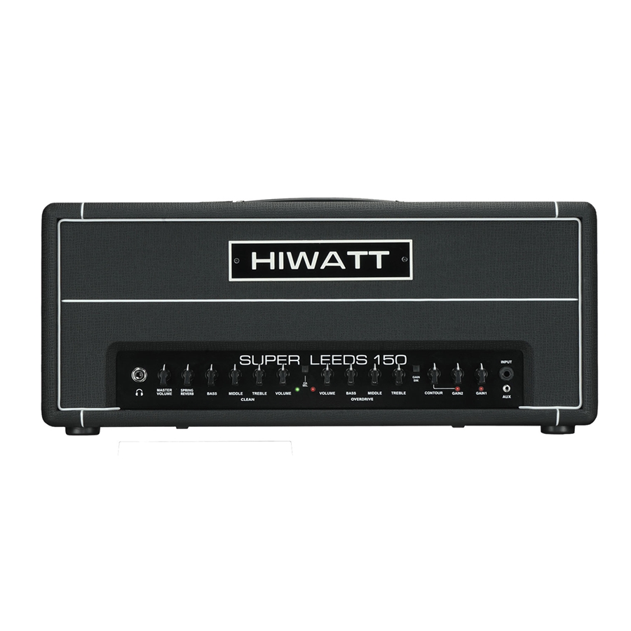 19900008_b Hiwatt Super Leeds 150R Head Ex-Demo - Image 1
