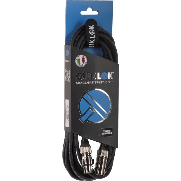 Quik Lok ITST/MF-1 XLR Male/XLR Female 1 mt - Image 3