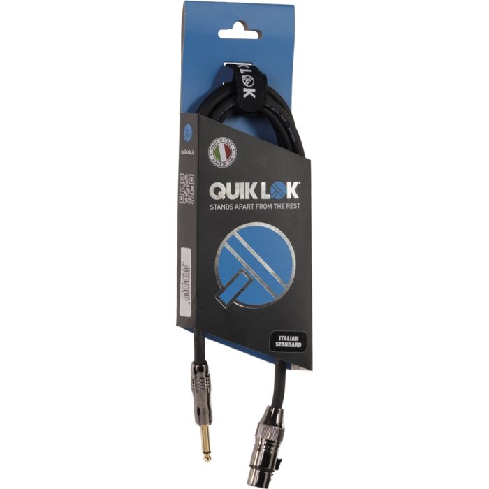 Quik Lok ITST/FJM-1 XLR Female/Jack Mono 6.3 1 mt - Image 3