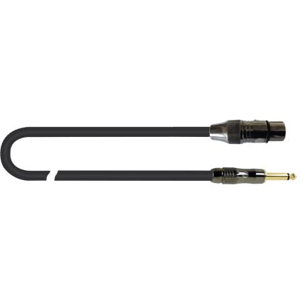Quik Lok ITST/FJM-1 XLR Female/Jack Mono 6.3 1 mt