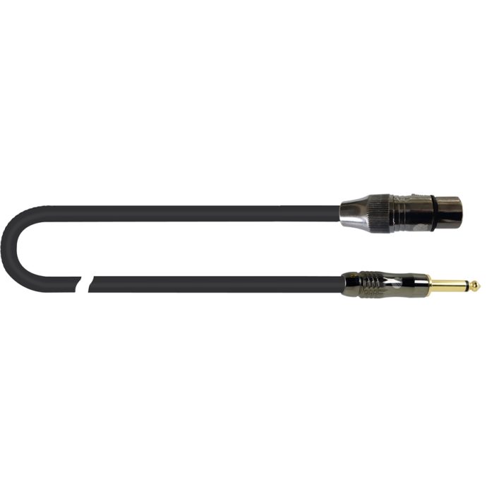 Quik Lok ITST/FJM-1 XLR Female/Jack Mono 6.3 1 mt - Image 1
