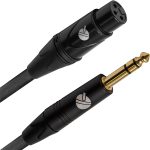 Quik Lok ITST/FJS-2 B XLR Female/Jack Stereo 6.3 2 mt - Image 2