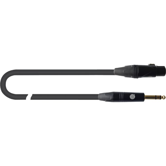 Quik Lok ITST/FJS-2 B XLR Female/Jack Stereo 6.3 2 mt - Image 1