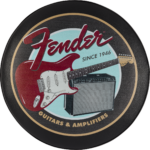 Fender Guitars & Amps Pick Pouch Barstool 24" Black