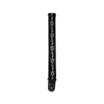 D'Addario 50F04 Woven Guitar Strap Barbed Wire - Image 3