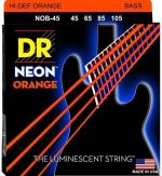 DR Strings Neon Orange NOB-45 45-105