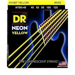 DR Strings Neon Yellow NYB5-45 45-125