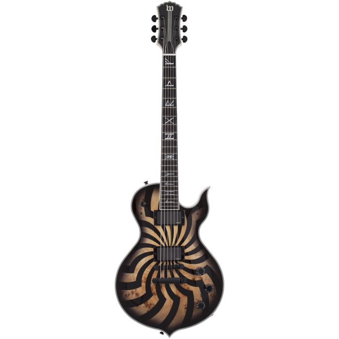 Wylde Audio ODIN GRAIL BUZZSAW-BCB Charcoal Burst Buzzsaw - Image 4