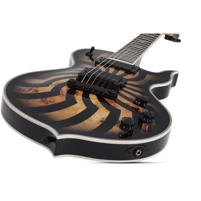 Wylde Audio ODIN GRAIL BUZZSAW-BCB Charcoal Burst Buzzsaw - Image 3