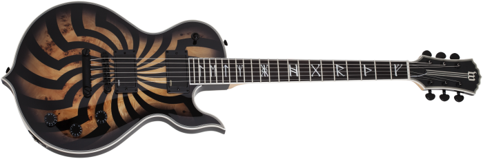 Wylde Audio ODIN GRAIL BUZZSAW-BCB Charcoal Burst Buzzsaw - Image 1