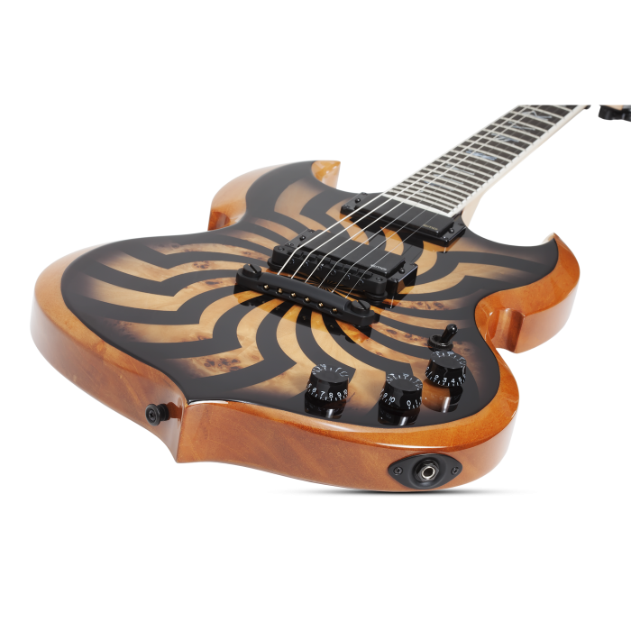 Wylde Audio BARBARIAN BUZZSAW-BCB Charcoal Burst Buzzsaw - Image 3