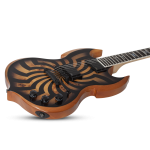 Wylde Audio BARBARIAN BUZZSAW-BCB Charcoal Burst Buzzsaw - Image 2