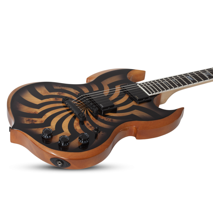 Wylde Audio BARBARIAN BUZZSAW-BCB Charcoal Burst Buzzsaw - Image 2
