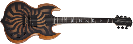 Wylde Audio BARBARIAN BUZZSAW-BCB Charcoal Burst Buzzsaw